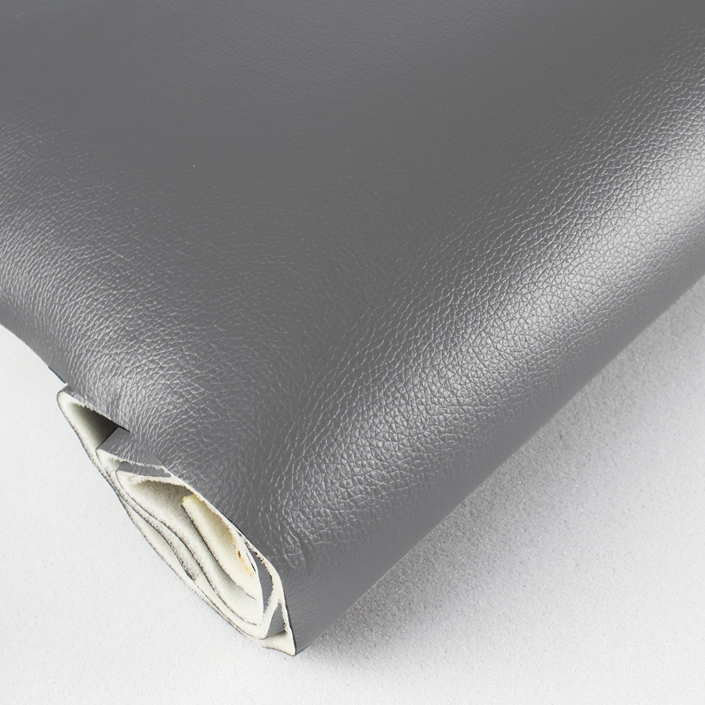 Faux Leather Grey 185 x 54 Backing Foam Headliner Vinyl Fabric